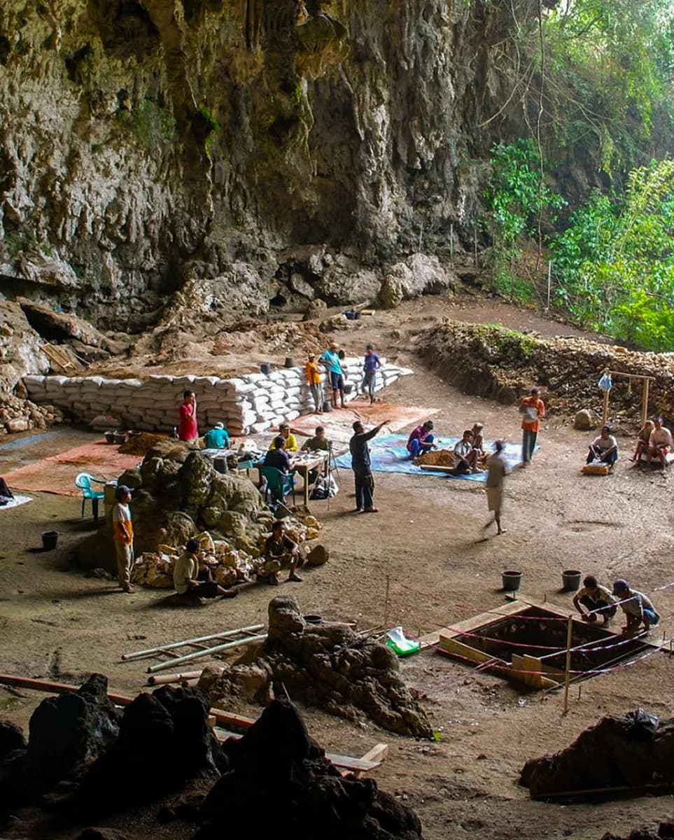 Liang Bua Archaeological Cave