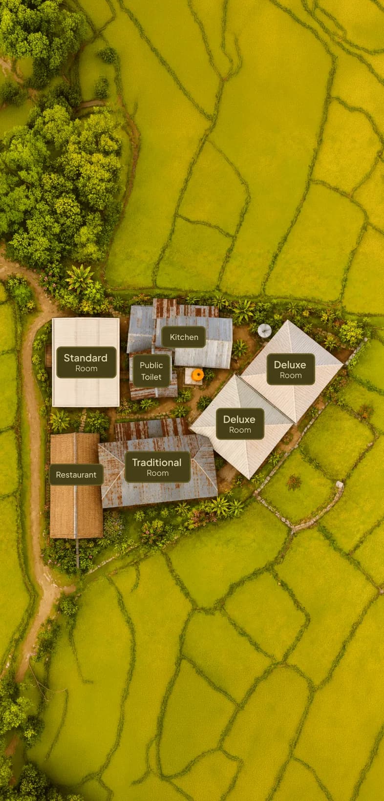 Waerebo Lodge map and directions